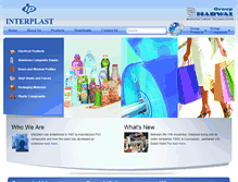 Tablet Screenshot of interplast-uae.com